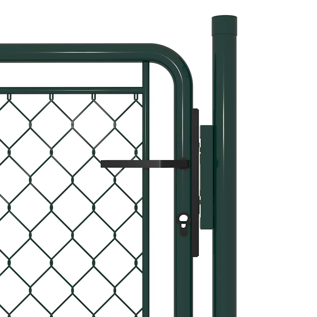 Tuinpoort staal 100x100 cm groen is nu te koop bij PeponiXL, paradijselijk wonen!