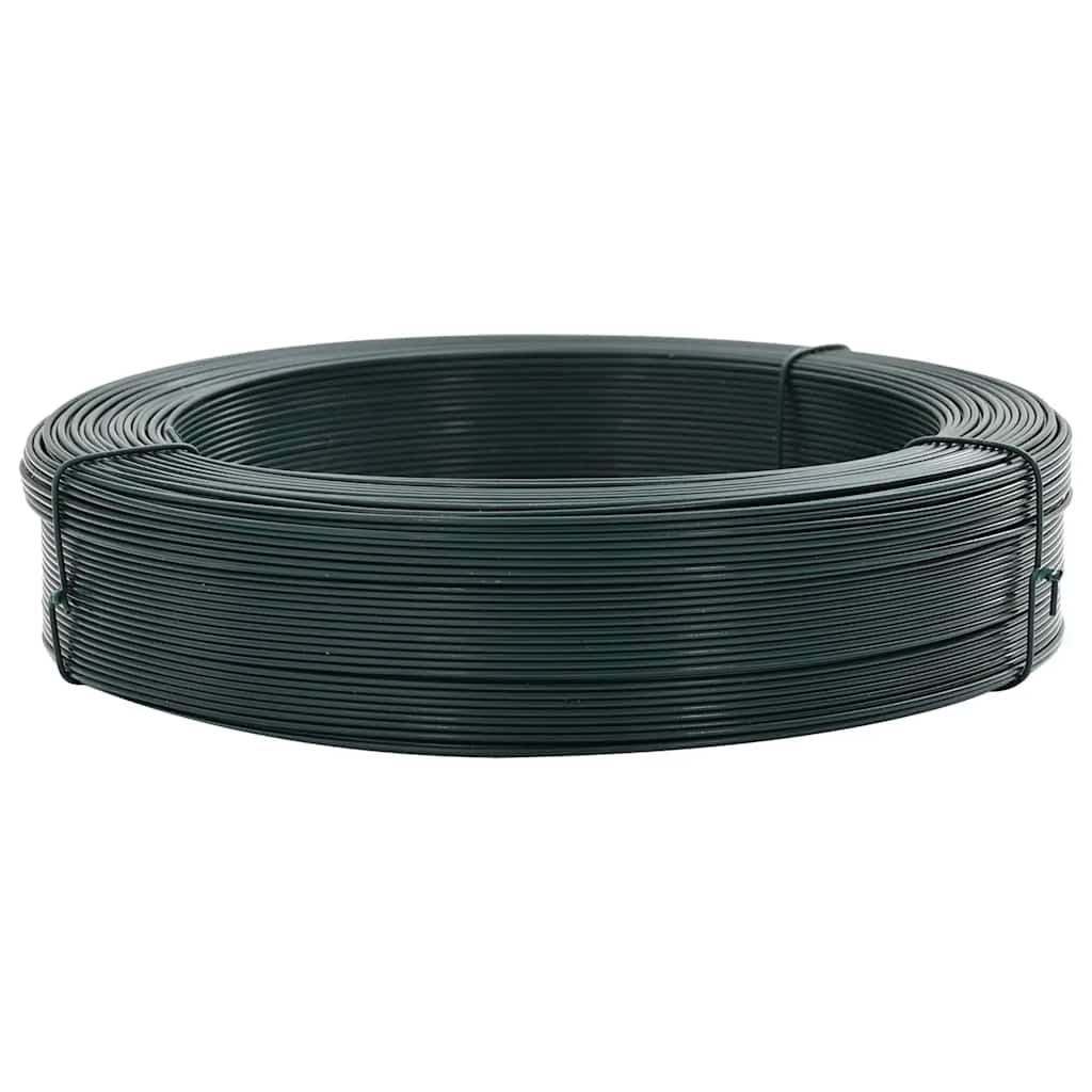 Hekbinddraad 250 m 0,9/1,4 mm staal zwartachtig groen is nu te koop bij PeponiXL, paradijselijk wonen!