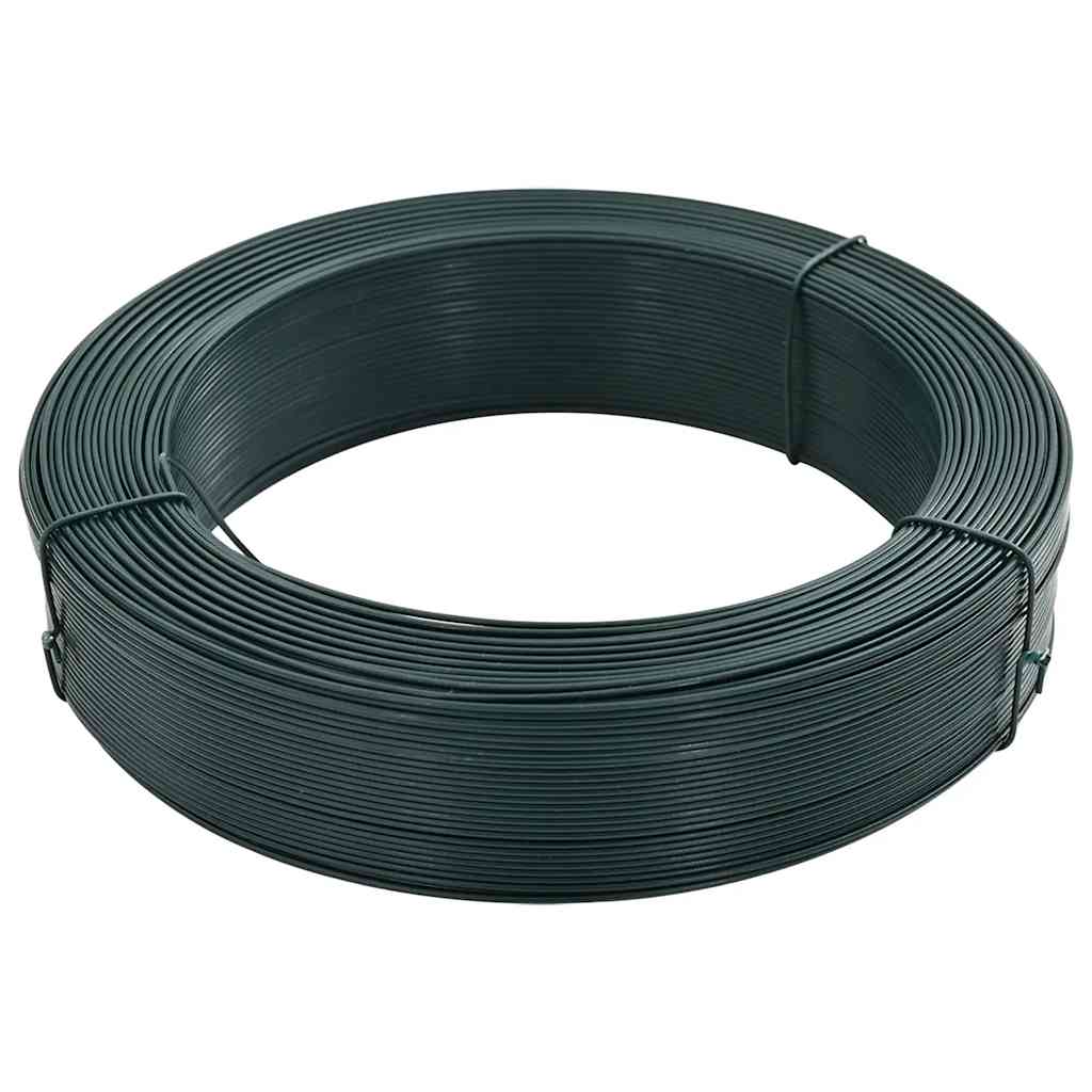 Hekbinddraad 250 m 0,9/1,4 mm staal zwartachtig groen is nu te koop bij PeponiXL, paradijselijk wonen!