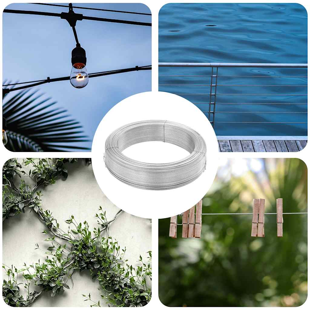 Hekbinddraad 250 m 2 mm staal is nu te koop bij PeponiXL, paradijselijk wonen!