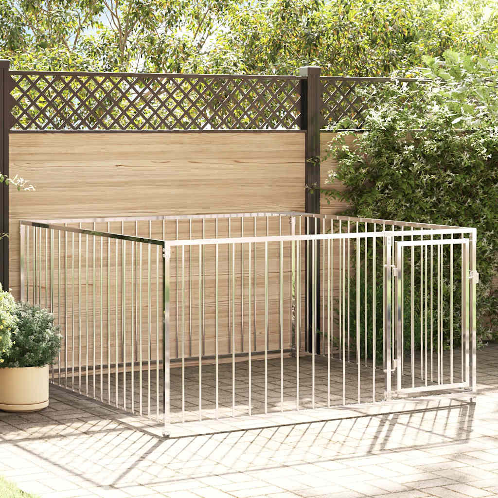 Hondenkennel voor buiten 200x200x100 cm is nu te koop bij PeponiXL, paradijselijk wonen!