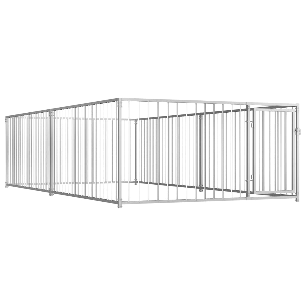 Hondenkennel voor buiten 200x400x100 cm is nu te koop bij PeponiXL, paradijselijk wonen!
