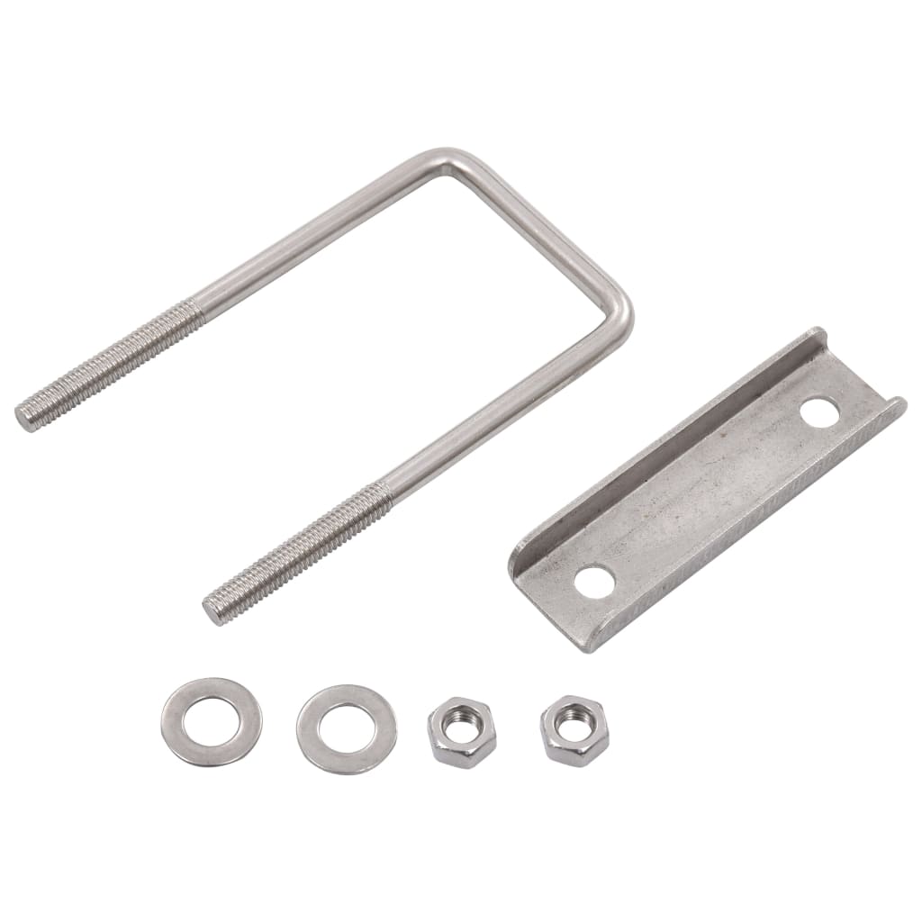 U-verbinding voor hekpaal 25 sets 60x40 mm is nu te koop bij PeponiXL, paradijselijk wonen!