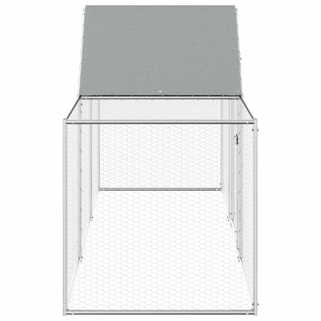 Kippenren 3x1x1,5 m gegalvaniseerd staal is nu te koop bij PeponiXL, paradijselijk wonen!