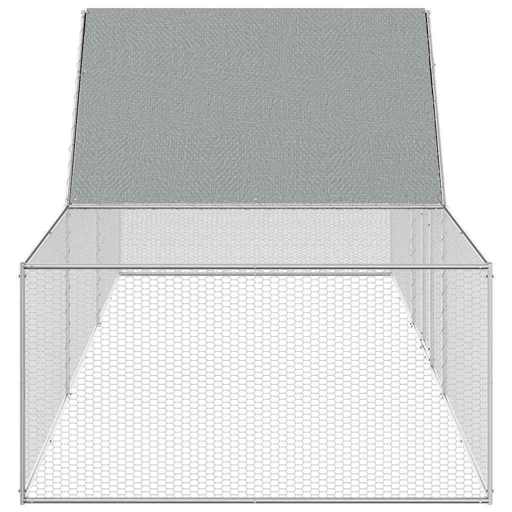 Kippenren 6x2x2 m gegalvaniseerd staal is nu te koop bij PeponiXL, paradijselijk wonen!
