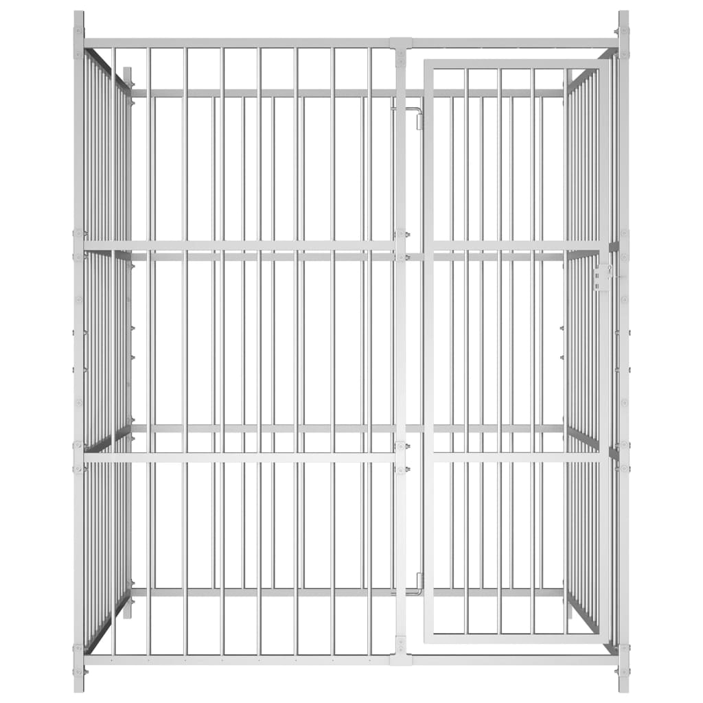 Hondenkennel voor buiten 150x150x185 cm is nu te koop bij PeponiXL, paradijselijk wonen!