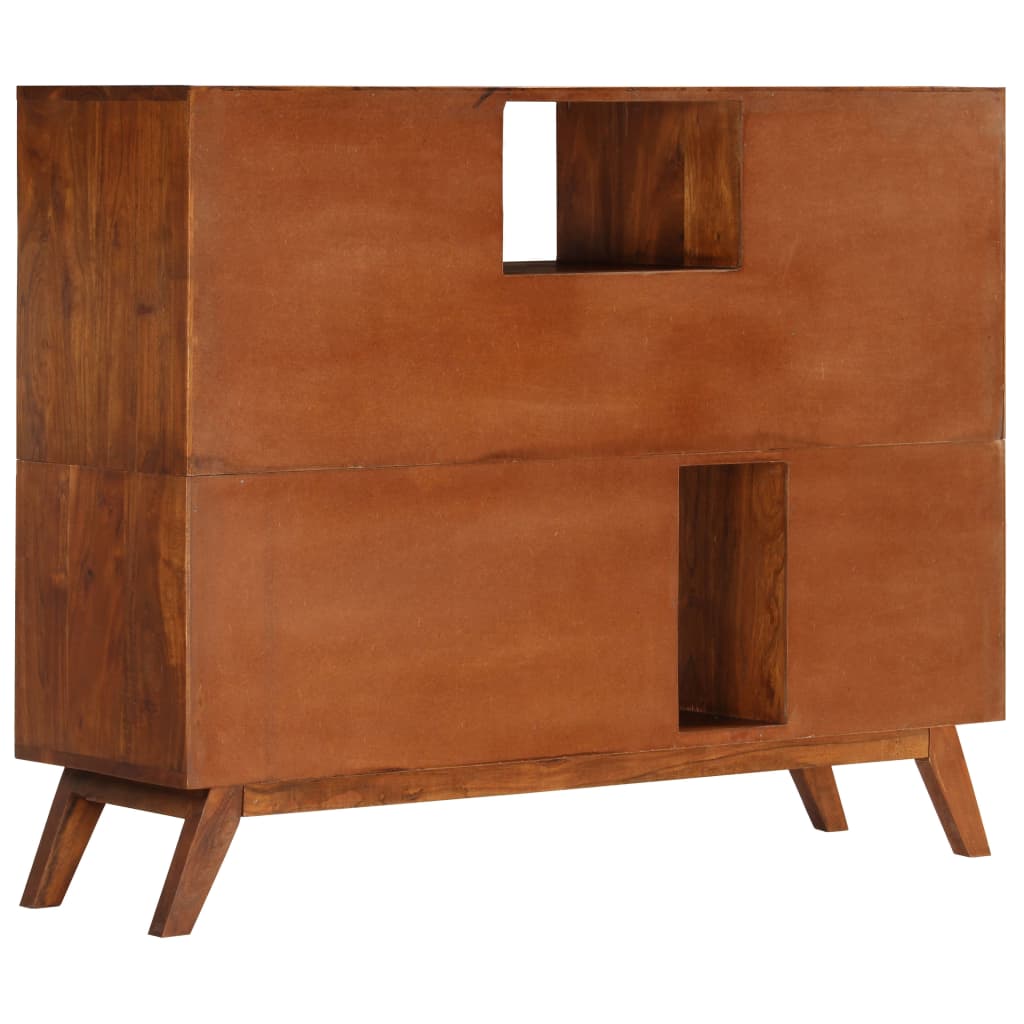 Dressoir 115x35x86 cm massief acaciahout is nu te koop bij PeponiXL, paradijselijk wonen!