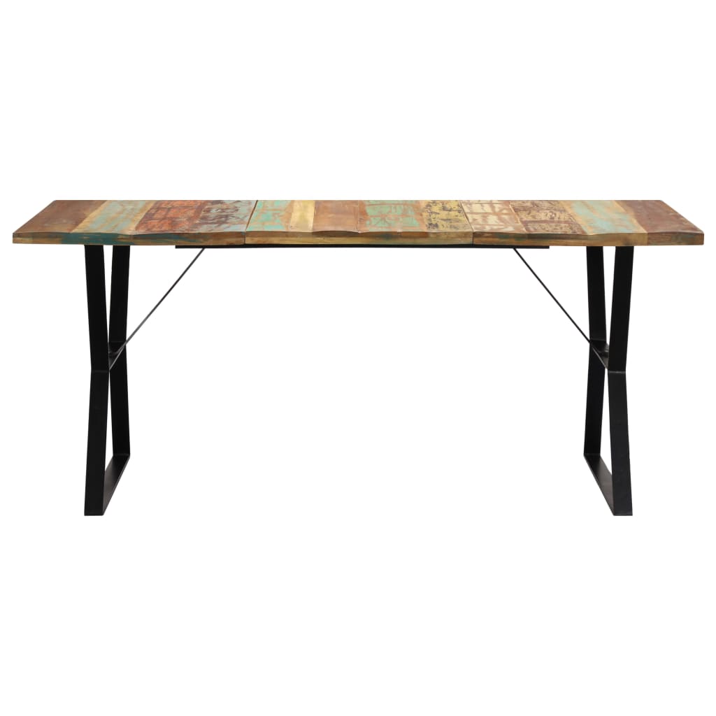 Eettafel 180x90x76 cm massief gerecycled hout is nu te koop bij PeponiXL, paradijselijk wonen!