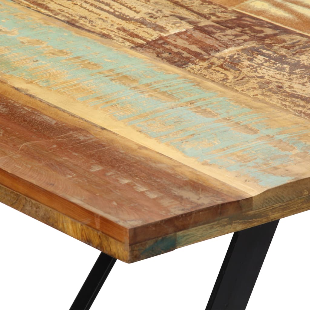 Eettafel 180x90x76 cm massief gerecycled hout is nu te koop bij PeponiXL, paradijselijk wonen!