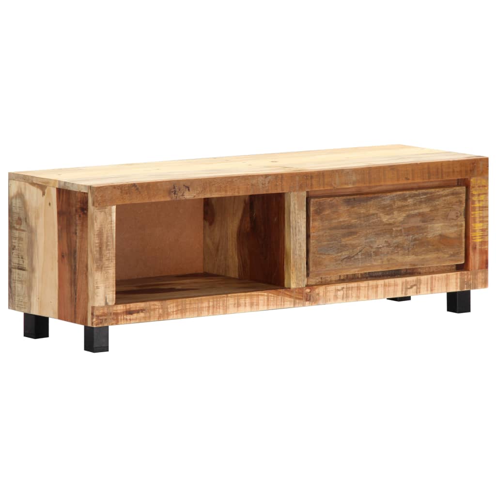 Tv-meubel 100x30x33 cm massief gerecycled hout is nu te koop bij PeponiXL, paradijselijk wonen!