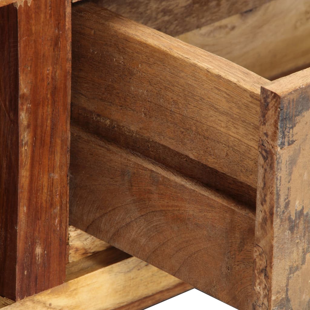 Tv-meubel 100x30x33 cm massief gerecycled hout is nu te koop bij PeponiXL, paradijselijk wonen!