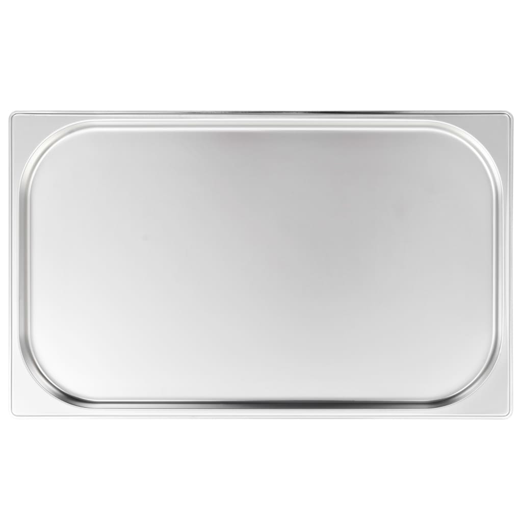 Gastronormbakken 4 st GN 1/1 20 mm roestvrij staal is nu te koop bij PeponiXL, paradijselijk wonen!