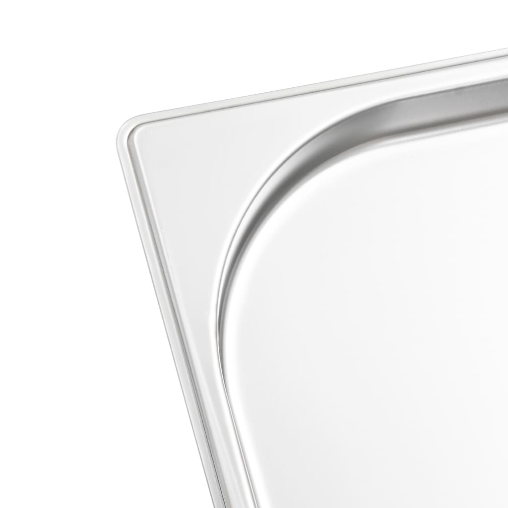 Gastronormbakken 4 st GN 1/1 20 mm roestvrij staal is nu te koop bij PeponiXL, paradijselijk wonen!