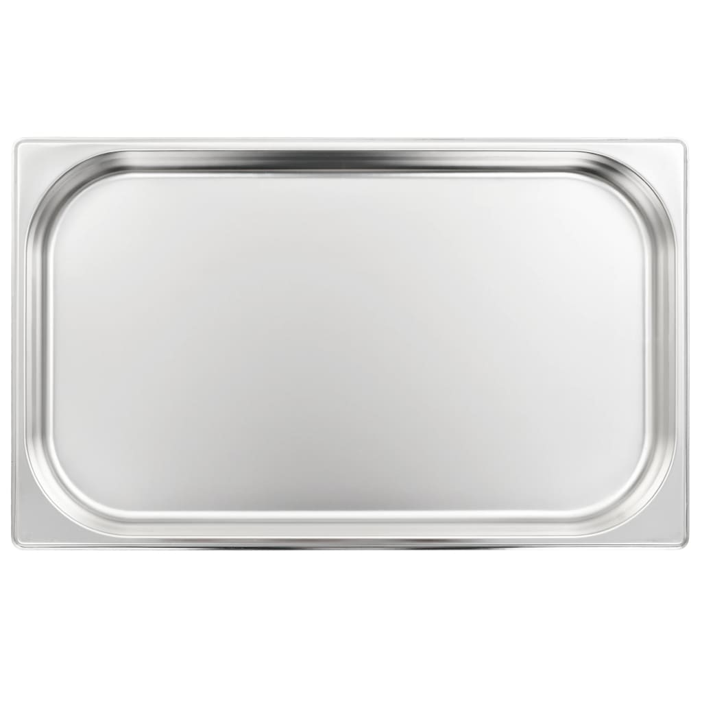 Gastronormbakken 4 st GN 1/1 40 mm roestvrij staal is nu te koop bij PeponiXL, paradijselijk wonen!