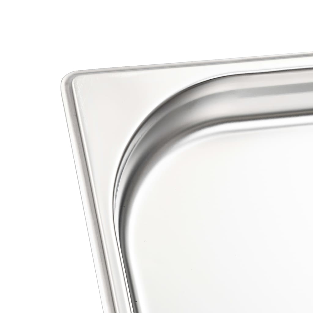 Gastronormbakken 4 st GN 1/1 40 mm roestvrij staal is nu te koop bij PeponiXL, paradijselijk wonen!