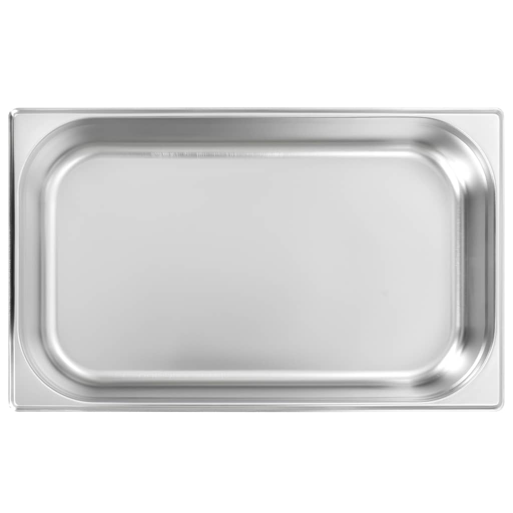 Gastronormbakken 4 st GN 1/1 100 mm roestvrij staal is nu te koop bij PeponiXL, paradijselijk wonen!