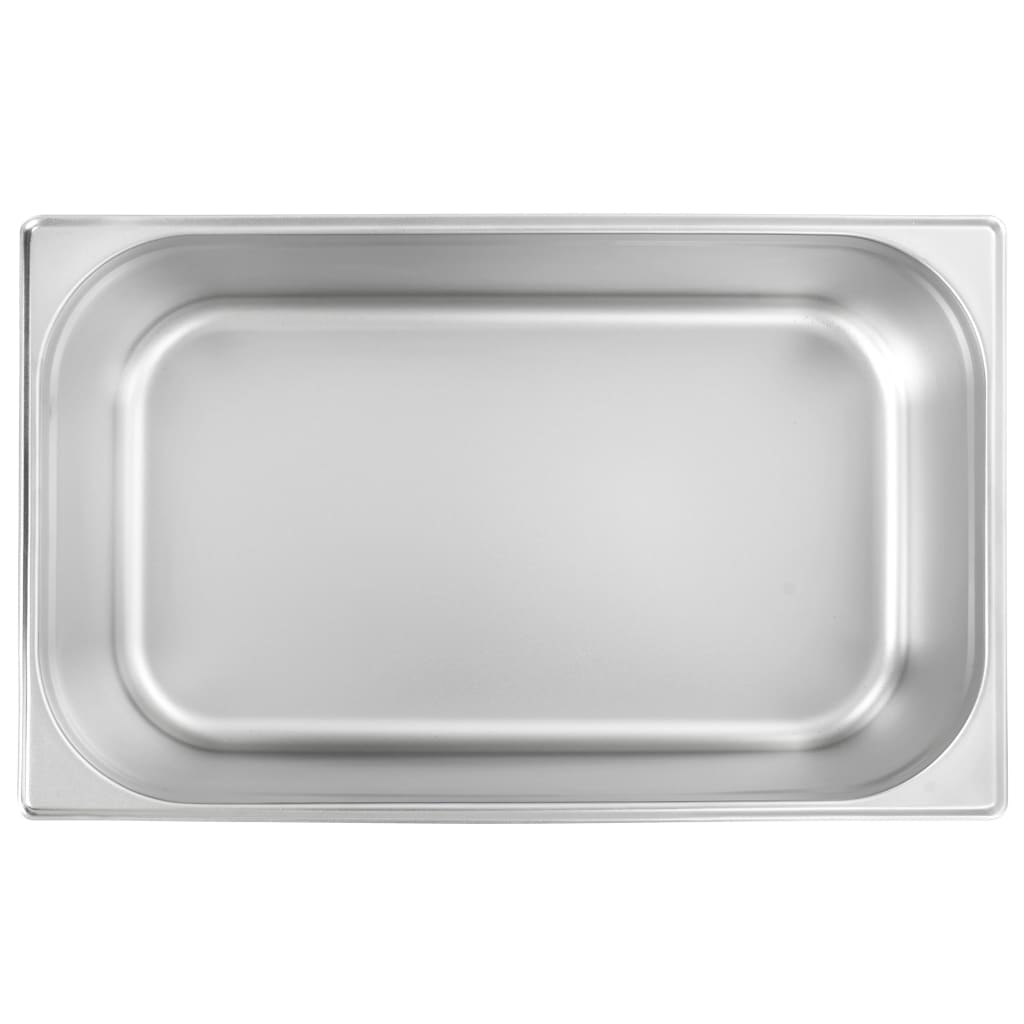 Gastronormbakken 2 st GN 1/1 200 mm roestvrij staal is nu te koop bij PeponiXL, paradijselijk wonen!