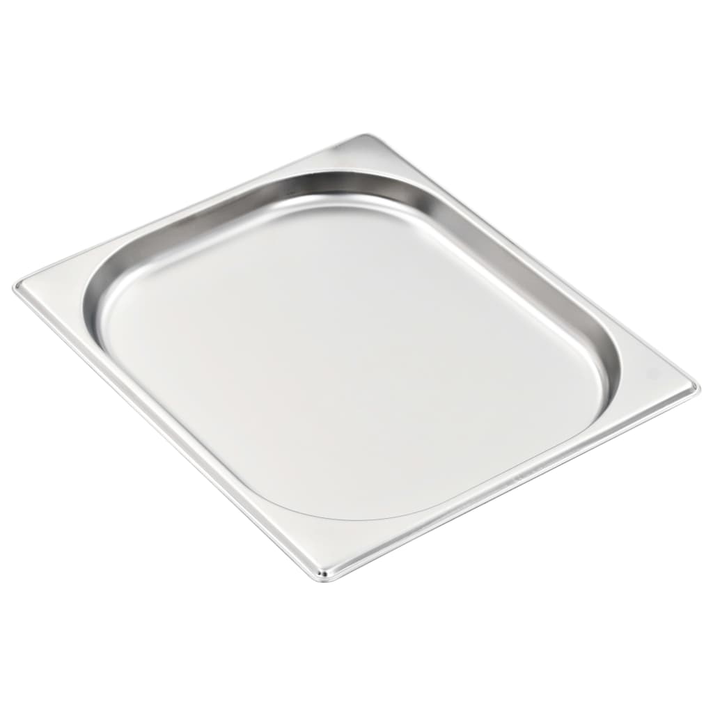 Gastronormbakken 8 st GN 1/2 20 mm roestvrij staal is nu te koop bij PeponiXL, paradijselijk wonen!