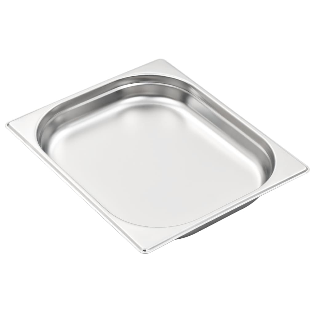 Gastronormbakken 8 st GN 1/2 40 mm roestvrij staal is nu te koop bij PeponiXL, paradijselijk wonen!