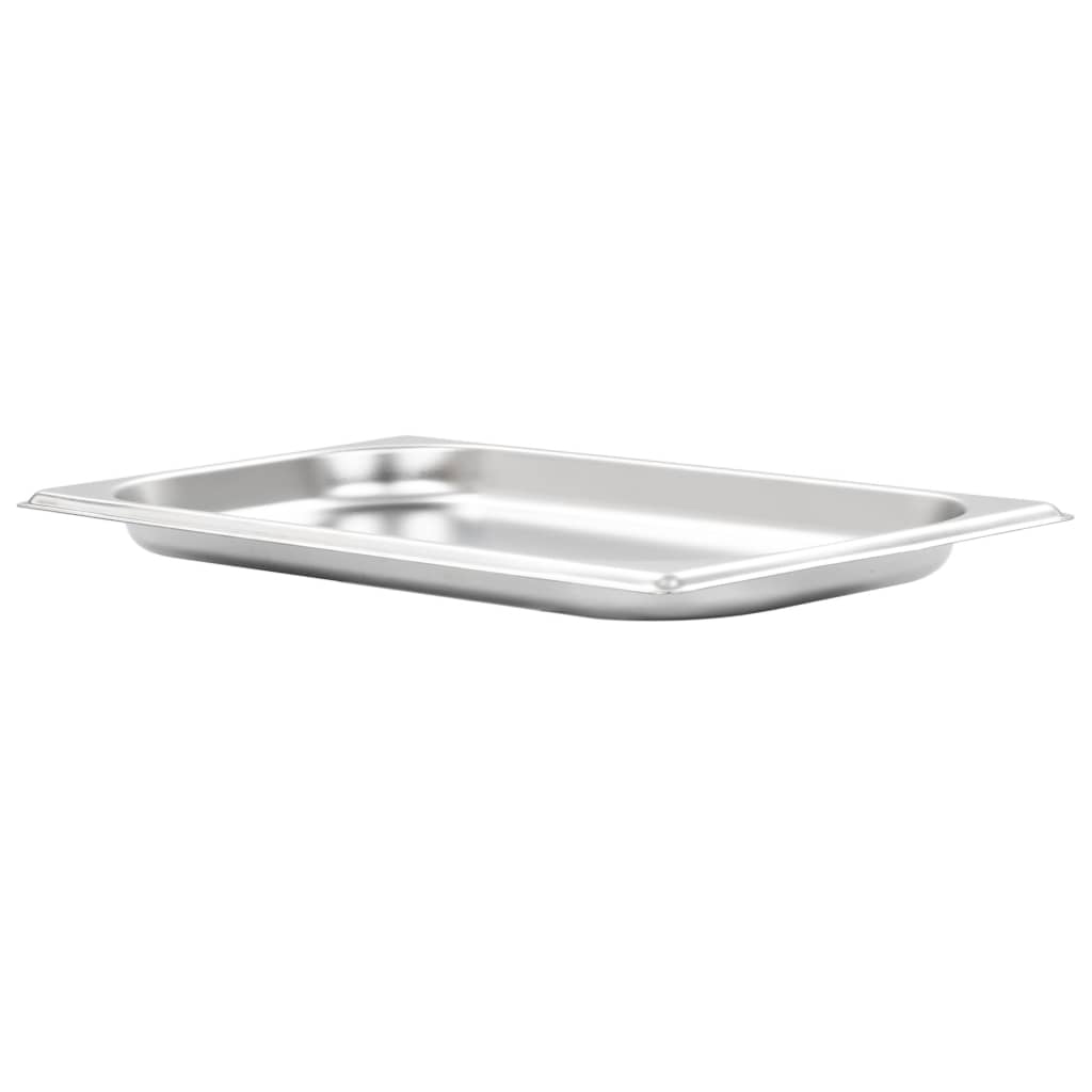 Gastronormbakken 12 st GN 1/3 20 mm roestvrij staal is nu te koop bij PeponiXL, paradijselijk wonen!