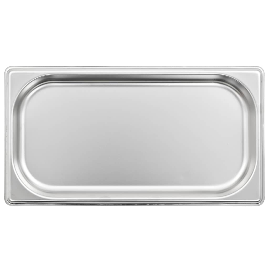Gastronormbakken 12 st GN 1/3 20 mm roestvrij staal is nu te koop bij PeponiXL, paradijselijk wonen!