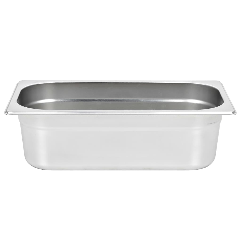 Gastronormbakken 8 st GN 1/3 100 mm roestvrij staal is nu te koop bij PeponiXL, paradijselijk wonen!