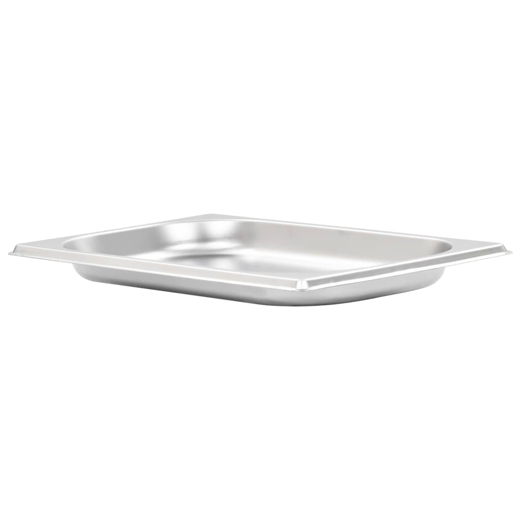 Gastronormbakken 12 st GN 1/4 20 mm roestvrij staal is nu te koop bij PeponiXL, paradijselijk wonen!