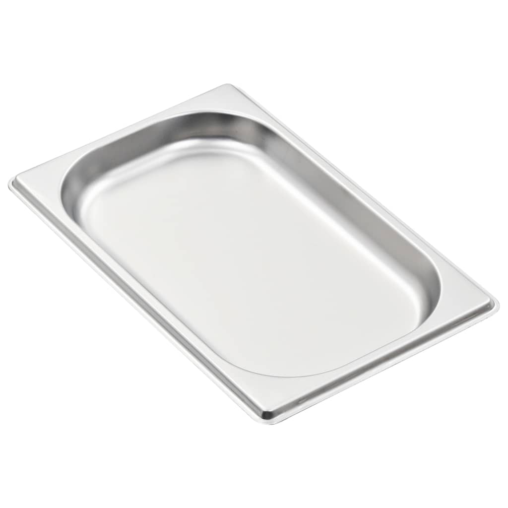 Gastronormbakken 12 st GN 1/4 20 mm roestvrij staal is nu te koop bij PeponiXL, paradijselijk wonen!