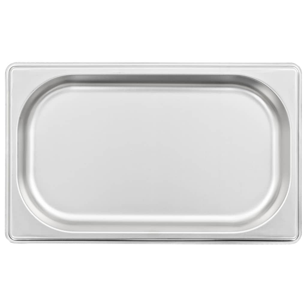 Gastronormbakken 12 st GN 1/4 20 mm roestvrij staal is nu te koop bij PeponiXL, paradijselijk wonen!