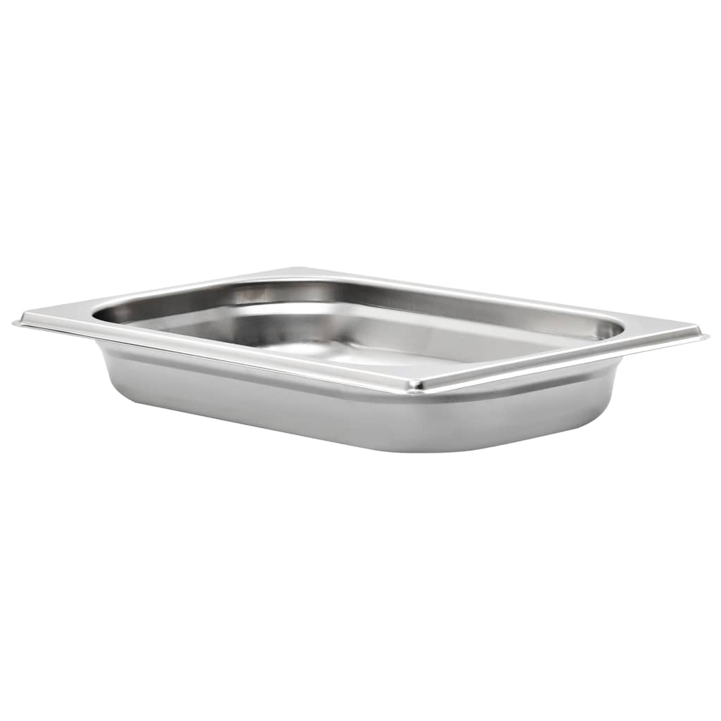 Gastronormbakken 12 st GN 1/4 40 mm roestvrij staal is nu te koop bij PeponiXL, paradijselijk wonen!