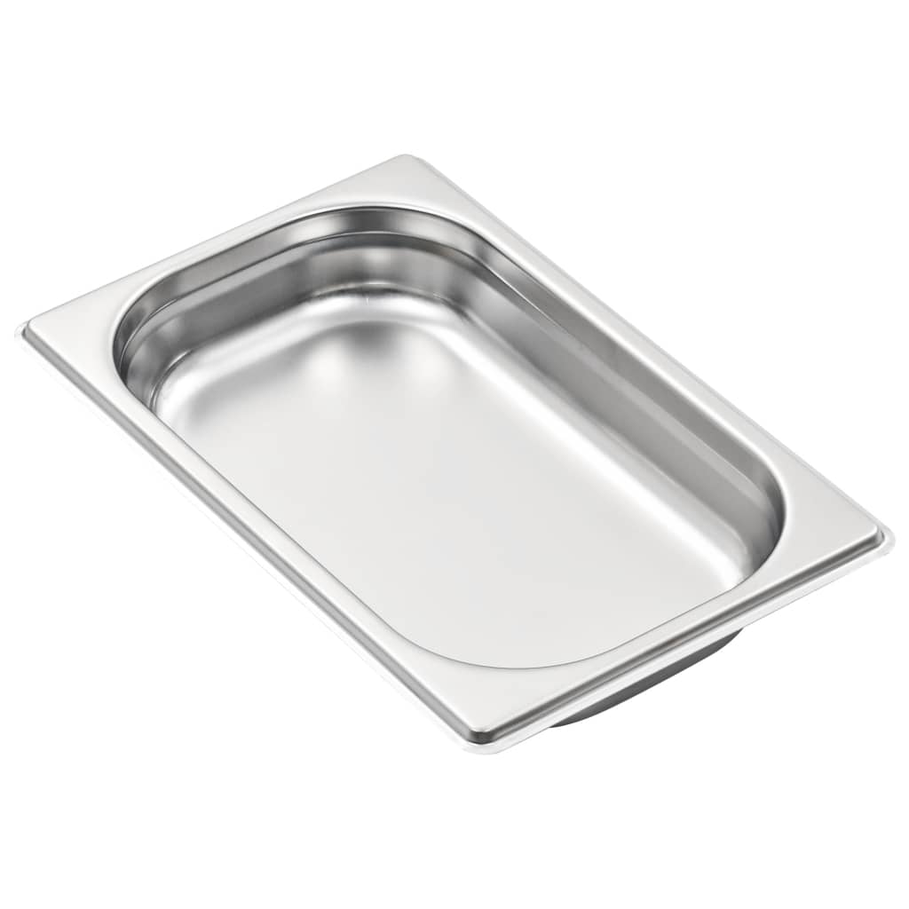 Gastronormbakken 12 st GN 1/4 40 mm roestvrij staal is nu te koop bij PeponiXL, paradijselijk wonen!