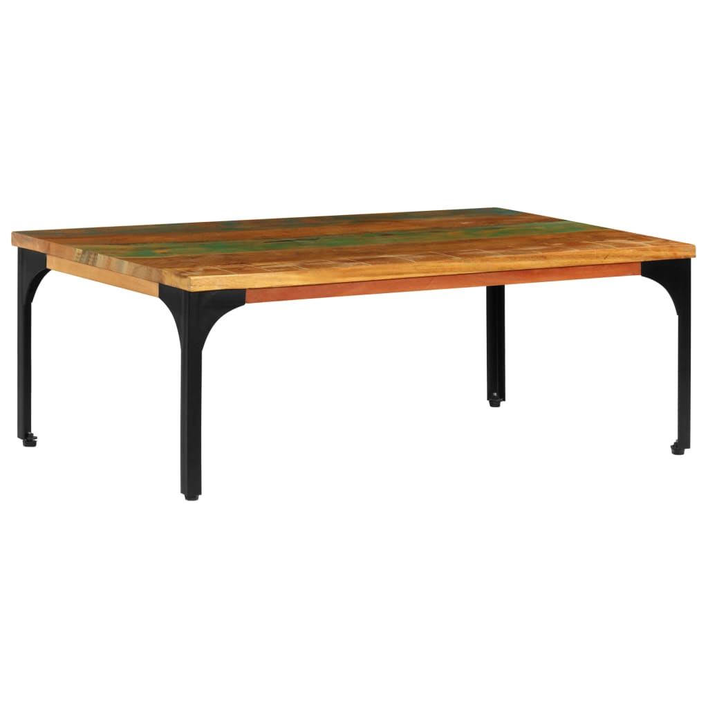 Salontafel 100x60x35 cm massief gerecycled hout is nu te koop bij PeponiXL, paradijselijk wonen!