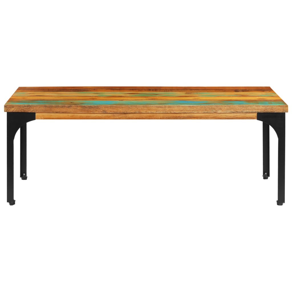 Salontafel 100x60x35 cm massief gerecycled hout is nu te koop bij PeponiXL, paradijselijk wonen!