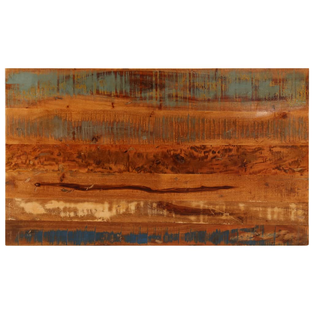 Salontafel met schap 100x60x35 cm massief gerecycled hout is nu te koop bij PeponiXL, paradijselijk wonen!