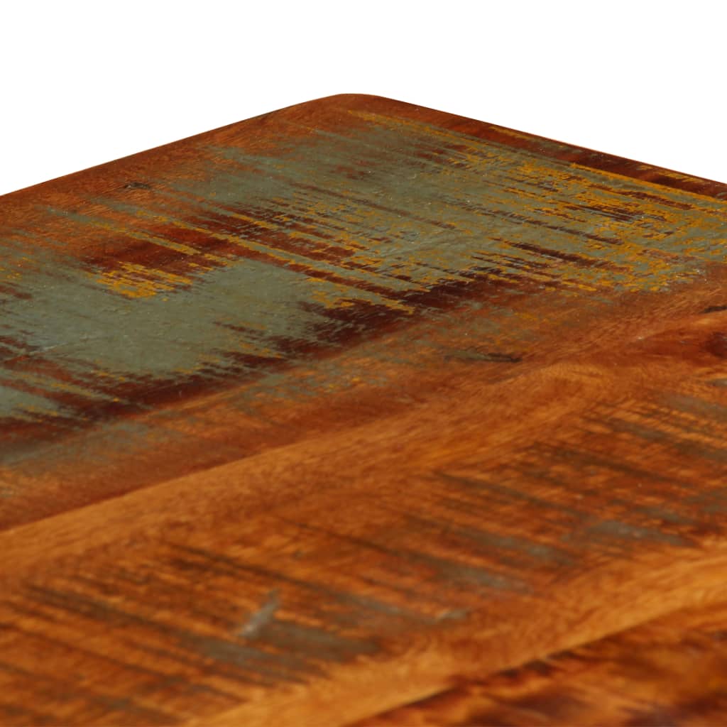 Salontafel met schap 100x60x35 cm massief gerecycled hout is nu te koop bij PeponiXL, paradijselijk wonen!