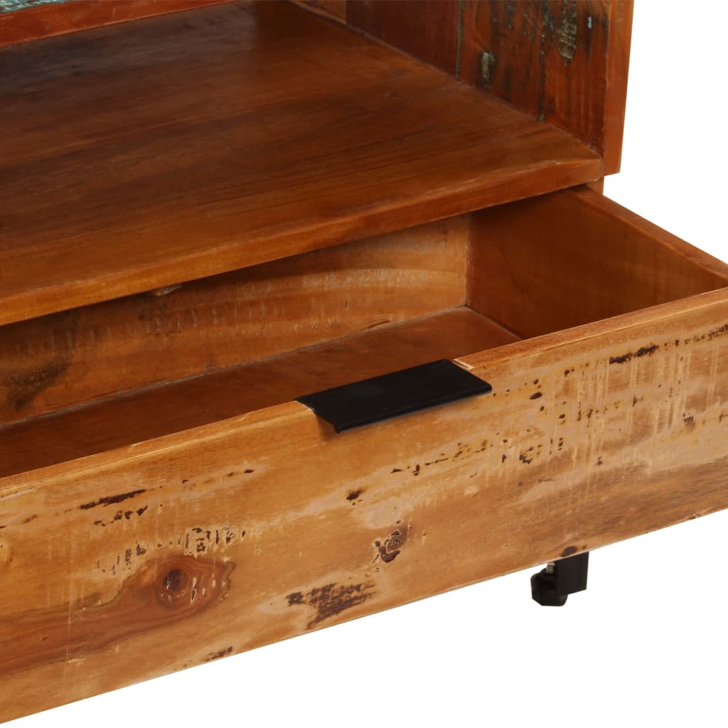 Tv-meubel 118x35x45 cm massief gerecycled hout is nu te koop bij PeponiXL, paradijselijk wonen!