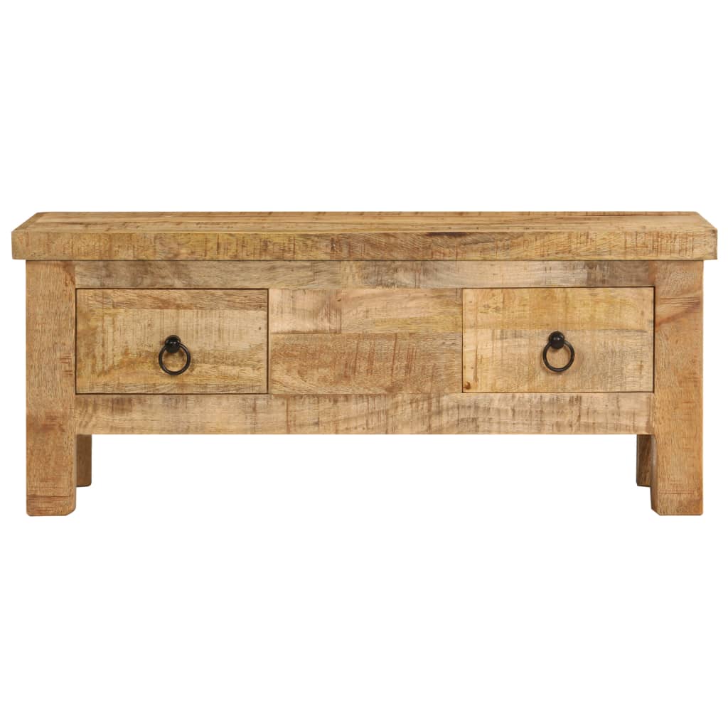 Salontafel 90x45x35 cm massief mangohout is nu te koop bij PeponiXL, paradijselijk wonen!