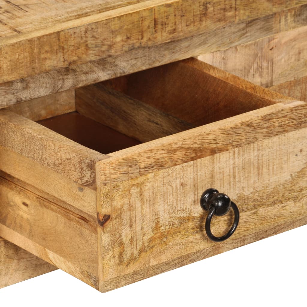 Salontafel 90x45x35 cm massief mangohout is nu te koop bij PeponiXL, paradijselijk wonen!