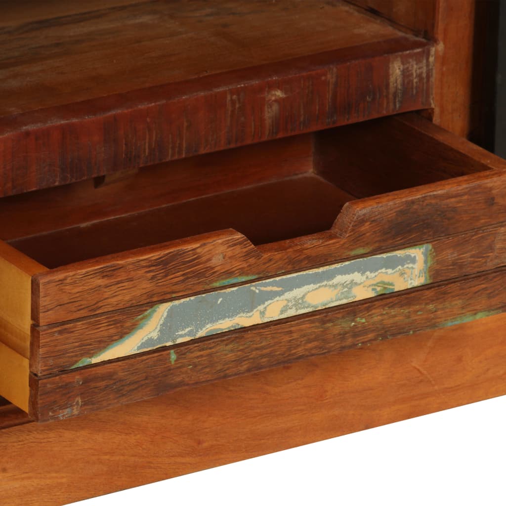 Tv-meubel 110x30x45 cm massief gerecycled hout is nu te koop bij PeponiXL, paradijselijk wonen!