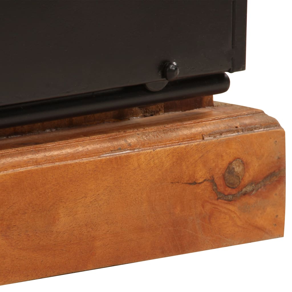 Tv-meubel 110x30x45 cm massief gerecycled hout is nu te koop bij PeponiXL, paradijselijk wonen!