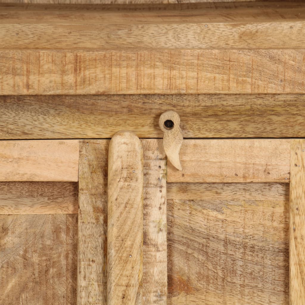 Boekenkast 50x30x180 cm massief mangohout is nu te koop bij PeponiXL, paradijselijk wonen!