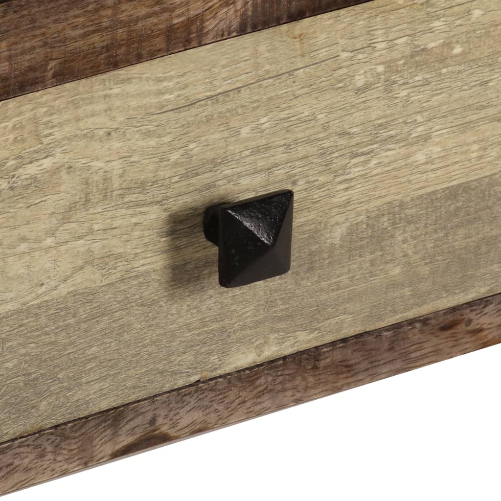 Tv-meubel 118x30x40 cm massief mangohout is nu te koop bij PeponiXL, paradijselijk wonen!