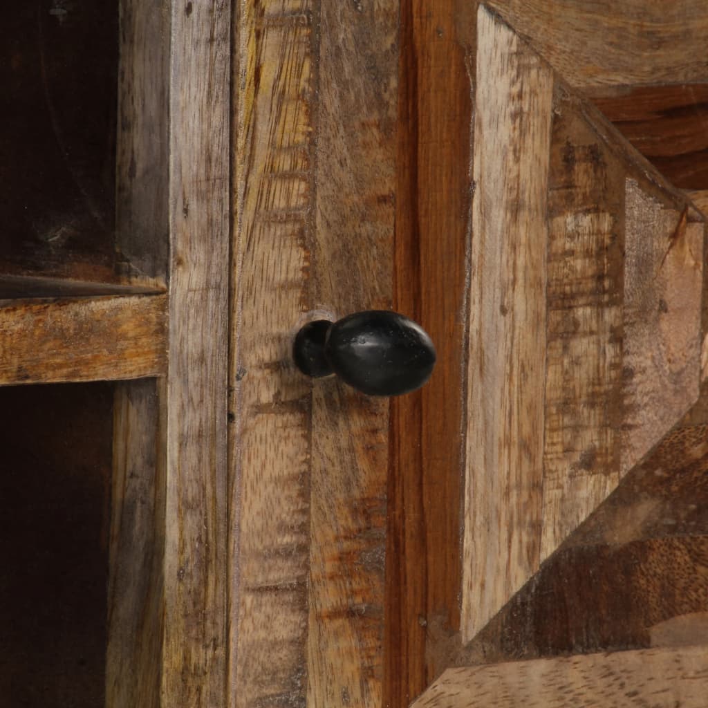 Tv-meubel 118x30x40 cm massief mangohout is nu te koop bij PeponiXL, paradijselijk wonen!