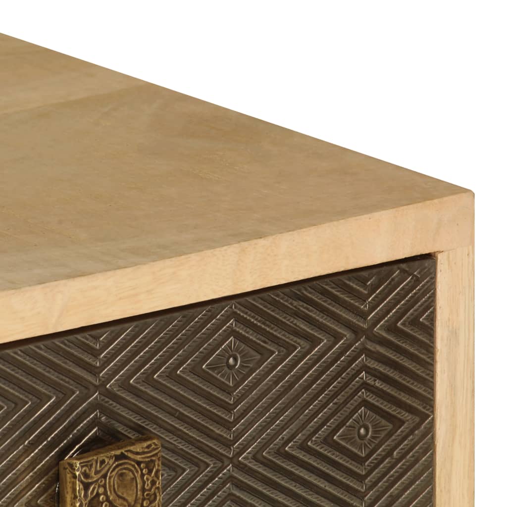 Tv-meubel 120x30x40 cm massief mangohout is nu te koop bij PeponiXL, paradijselijk wonen!