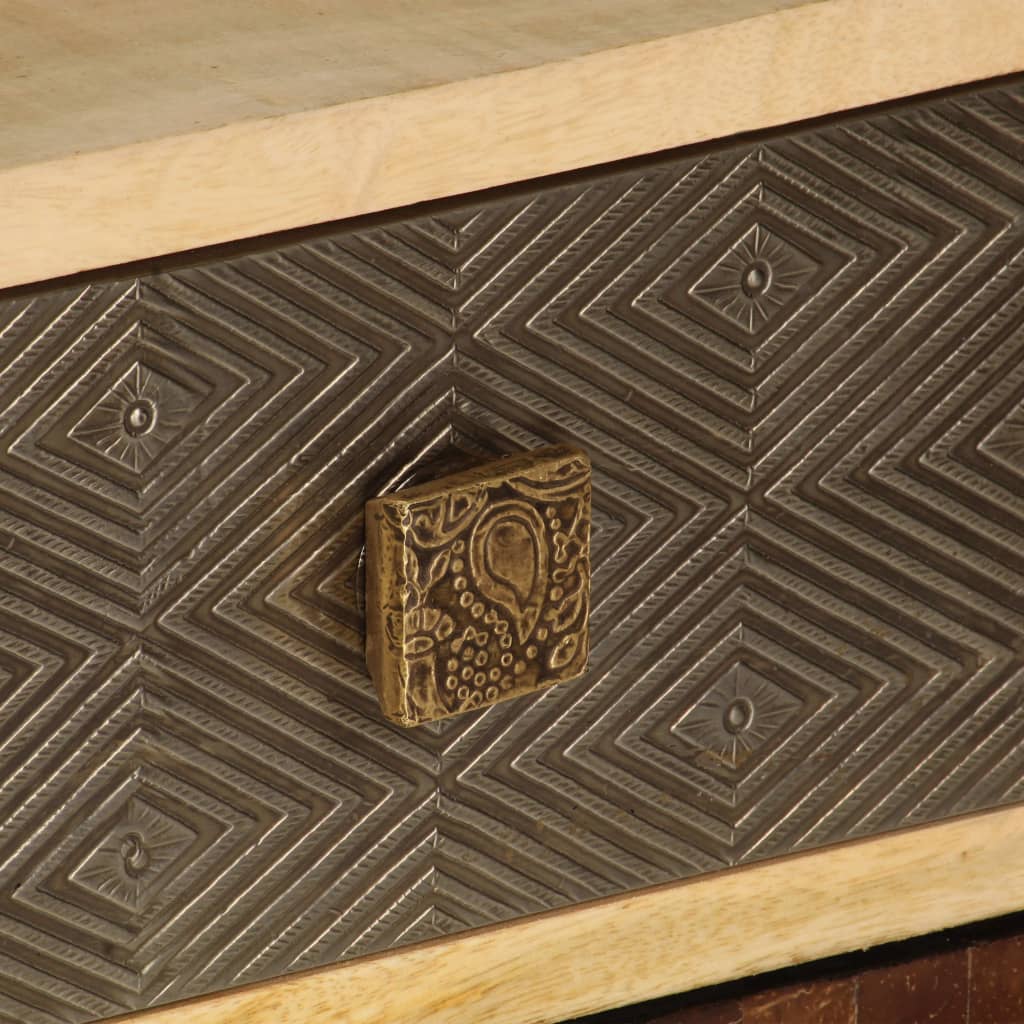 Tv-meubel 120x30x40 cm massief mangohout is nu te koop bij PeponiXL, paradijselijk wonen!