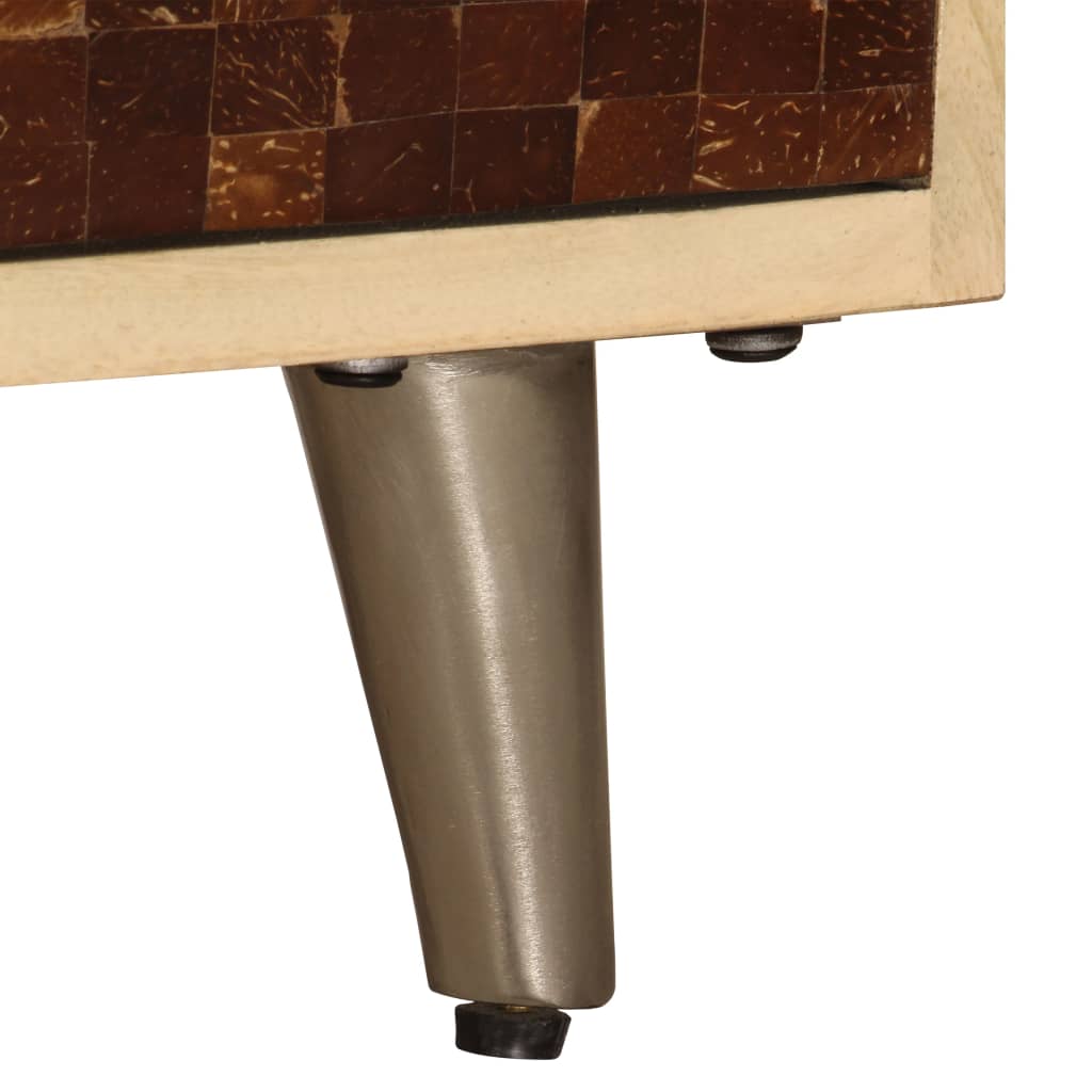 Tv-meubel 120x30x40 cm massief mangohout is nu te koop bij PeponiXL, paradijselijk wonen!