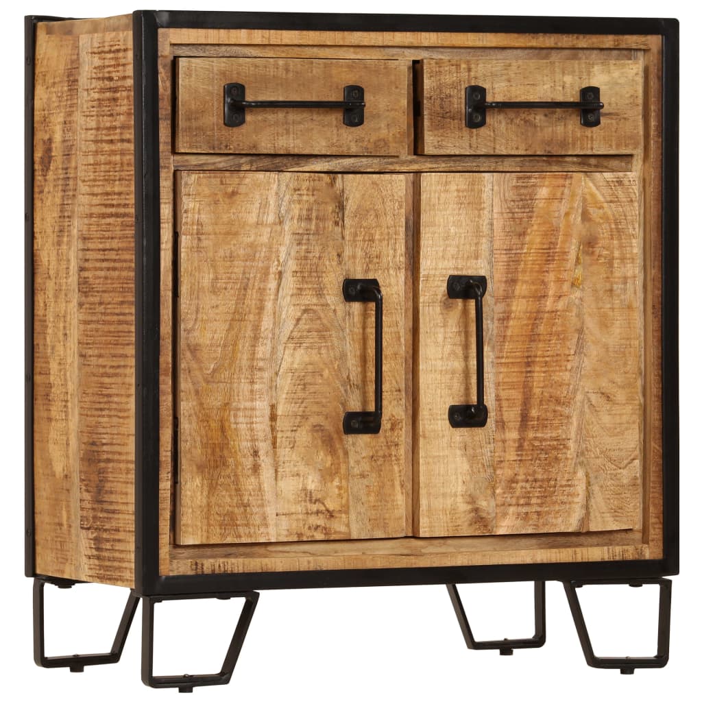 Dressoir 65x30x70 cm massief mangohout is nu te koop bij PeponiXL, paradijselijk wonen!