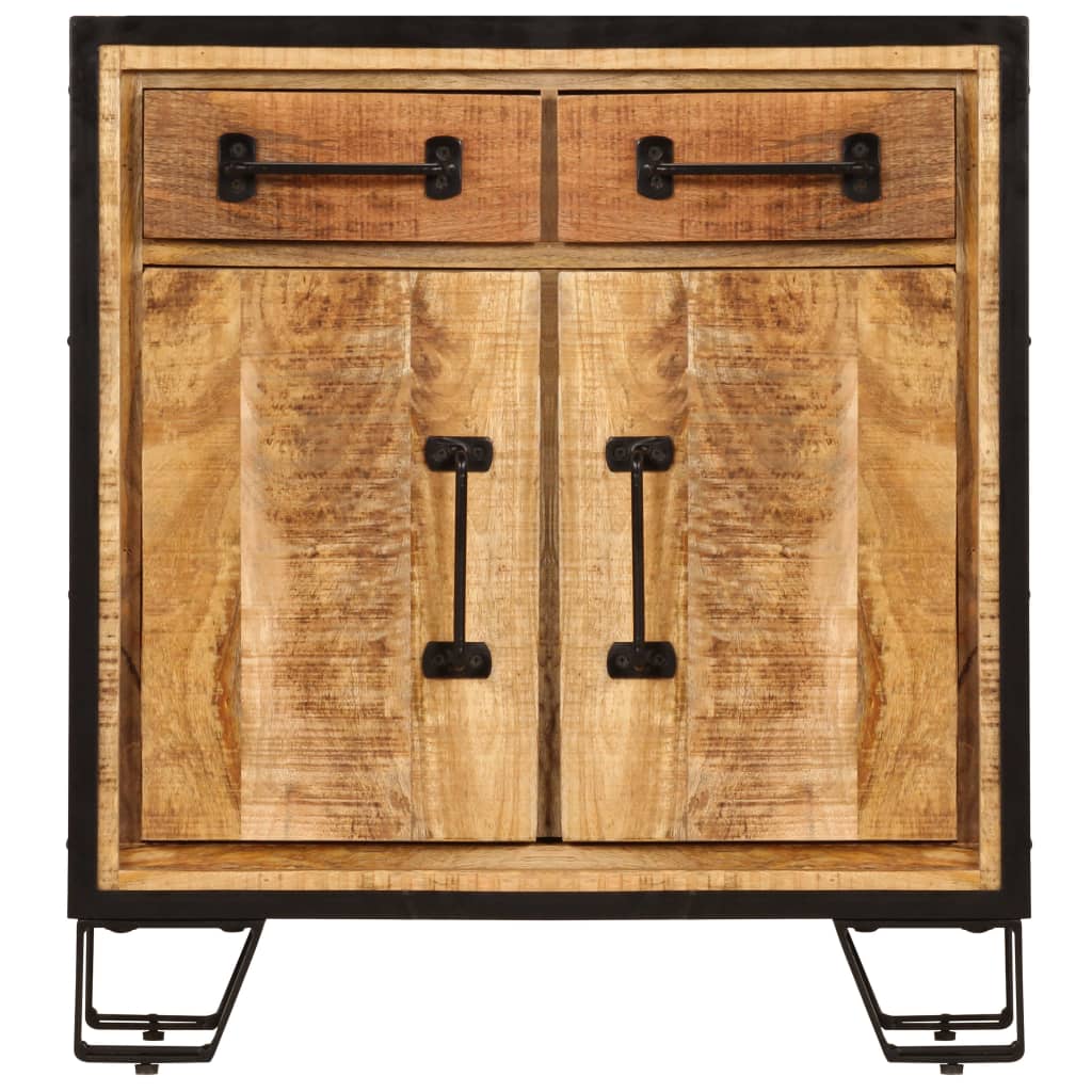 Dressoir 65x30x70 cm massief mangohout is nu te koop bij PeponiXL, paradijselijk wonen!