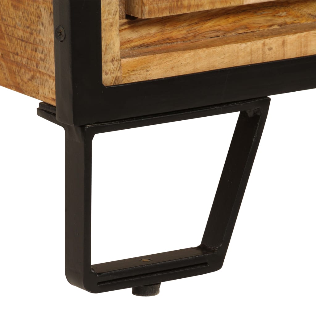 Dressoir 65x30x70 cm massief mangohout is nu te koop bij PeponiXL, paradijselijk wonen!
