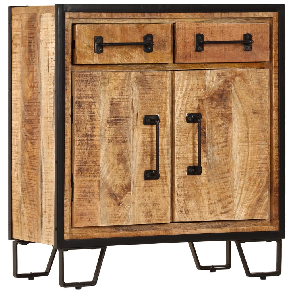 Dressoir 65x30x70 cm massief mangohout is nu te koop bij PeponiXL, paradijselijk wonen!